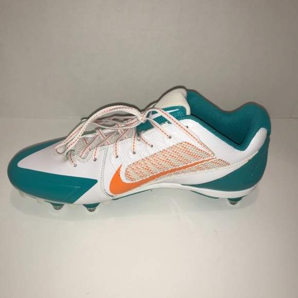 MIAMI DOLPHINS NIKE MEN'S ALPHA PRO FLYWIRE CLEATS